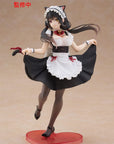 Date A Live V Coreful PVC Statue Kurumi Tokisaki Cat Ear Maid Ver. 18 cm