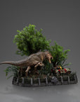 Jurassic Park Demi Art Scale Statue 1/20 T-Rex Chase 30 cm
