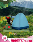 Disney D-Stage Campsite Series PVC Diorama Mini & Pluto 10 cm