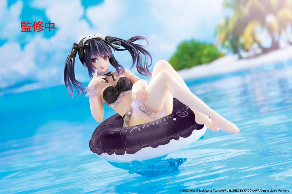 Date A Live IV PVC Statue Aqua Float Girls Figure Kurumi Tokisaki Renewal Edition 10 cm
