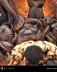 Berserk Ultimate Legacy Art Kentaro Miura Statue 1/4 Guts & Casca 72 cm