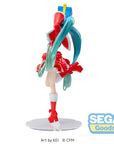 Hatsune Miku Series Luminasta PVC Statue Hatsune Miku Christmas 2024 19 cm