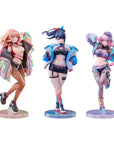 Gridman Universe PVC Statues 3-Pack 1/7 Rikka Takarada, Akane Shinjo, Yume Minami: Dreamy Divas Ver.