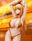 POPQN Illustration PVC Statue Leopard print Swimsuit 21 cm