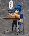Laid-Back Camp PVC Statue 1/7 Rin Shima: Look What I Bought Ver. 14 cm