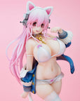 Super Sonico PVC Statue Super Sonico White Cat Ver. 27 cm