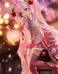 Hatsune Miku AMP PVC Statue Statue Sakura Miku Lantern Ver. Reissue 20 cm