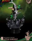 Marvel Comics D-Stage PVC Diorama Maximum Venom Little Groot Special Edition 16 cm