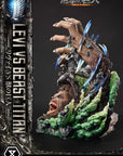 Attack on Titan Ultimate Premium Masterline Series Statue 1/4 Levi Versus Beast Titan 73 cm