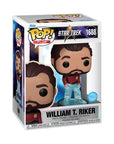 Star Trek Transporter POP! Plus Movies Vinyl Figure Riker 9 cm