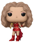 Shakira POP! Rocks Vinyl Figure Shakira(Super Bowl) (Metallic) 9 cm