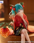 Hatsune Miku Noodle Stopper PVC Statue Flower Fairy Winter Cherry 15 cm