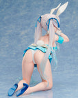 Original Character by DSmile Bunny Series Statue 1/4 Chris Aqua Blue Bare Leg Ver. 24 cm