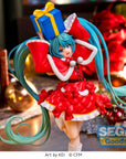 Hatsune Miku Series Luminasta PVC Statue Hatsune Miku Christmas 2024 19 cm