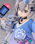 Honkai: Star Rail Rise Up Little Cat Series PVC Statue Silver Wolf Ver. 19 cm