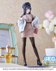 Rascal Does Not Dream of a Bunny Girl Senpai Luminasta PVC Statue Mai Sakurajima Casual Clothes Ver. 21 cm