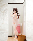 Rent-A-Girlfriend PVC Statue 1/6 Chizuru Mizuhara See-through lingerie figure angel white Ver. 23 cm