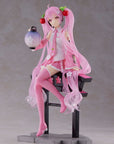 Hatsune Miku AMP PVC Statue Statue Sakura Miku Lantern Ver. Reissue 20 cm
