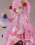 Hatsune Miku AMP PVC Statue Statue Sakura Miku Lantern Ver. Reissue 20 cm