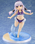 Miss Kobayashi's Dragon Maid PVC Statue 1/6 Kanna Kamui: Excited to Wear a Swimsuit at Home Ver. (Purple) 20 cm