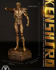 Fist of the North Star Statue 1/4 Kenshiro You Are Already Dead Gold Version 69 cm