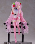 Hatsune Miku AMP PVC Statue Statue Sakura Miku Lantern Ver. Reissue 20 cm