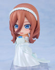 The Quintessential Quintuplets Nendoroid Action Figure Miku Nakano: Wedding Dress Ver. 10 cm