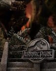 Jurassic Park Demi Art Scale Statue 1/20 T-Rex Chase 30 cm