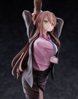 Original Character PVC Statue 1/4 OL-chan Who Doesn't Want to Go to Work Pink Ver. Deluxe Edition 26 cm