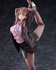 Original Character PVC Statue 1/4 OL-chan Who Doesn't Want to Go to Work Pink Ver. Deluxe Edition 26 cm