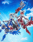 Godz Order Plastic Model Kit PLAMAX GO-03 Godwing Dragon Knight Ren Firedragon 17 cm