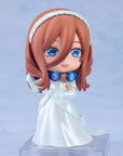 The Quintessential Quintuplets Nendoroid Action Figure Miku Nakano: Wedding Dress Ver. 10 cm