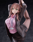 Original Character PVC Statue 1/4 OL-chan Who Doesn't Want to Go to Work Pink Ver. Deluxe Edition 26 cm
