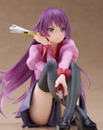 Monogatari PVC Statue Desktop Cute Figure Hitagi Senjougahara 13 cm