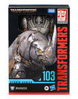 Transformers: Rise of the Beasts Studio Series Voyager Class Action Figure 103 Rhinox 16 cm