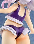 Miss Kobayashi's Dragon Maid PVC Statue 1/6 Kanna Kamui: Excited to Wear a Swimsuit at Home Ver. (Purple) 20 cm