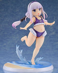 Miss Kobayashi's Dragon Maid PVC Statue 1/6 Kanna Kamui: Excited to Wear a Swimsuit at Home Ver. (Purple) 20 cm