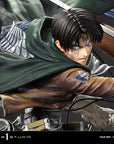 Attack on Titan Ultimate Premium Masterline Series Statue 1/4 Levi Versus Beast Titan Bonus Version 73 cm