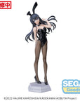 Rascal Does Not Dream of Bunny Girl Senpai PVC Statue Desktop x Decorate Collections Mai Sakurajima 17 cm