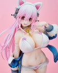 Super Sonico PVC Statue Super Sonico White Cat Ver. 27 cm
