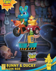Disney Coin Ride Series D-Stage PVC Diorama Bunny & Ducky 16 cm