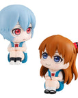 Evangelion: 3.0+1.0 Thrice Upon a Time Look Up PVC Statue Rei Ayanami & Shikinami Asuka Langley 11 cm (with gift)