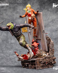Dorohedoro Elite FigumiZ Diorama 1/8 Caiman & Nikaido 37 cm