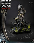 Alien vs. Predator Real Elite Masterline Series Statue 1/3 Requiem Wolf Predator 95 cm