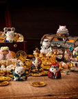 One Piece Mega Cat Project Trading Figure 8-Pack NyanPieceNyan! Ver. Luffy with Rivals 3 cm