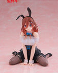 The Quintessential Quintuplets 3 PVC Statue Desktop Cute Figure Miku Nakano (Bunny Ver.) 13 cm