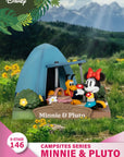 Disney D-Stage Campsite Series PVC Diorama Mini & Pluto 10 cm