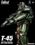 Fallout FigZero Action Figure 1/6 T-45 Hot Rod Shark Power Armor 37 cm