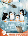 Penguins of Madagascar D-Stage PVC Diorama Skipper, Kowalski, Private & Rico 14 cm