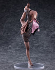 Original Character PVC Statue 1/4 OL-chan Who Doesn't Want to Go to Work Pink Ver. Deluxe Edition 26 cm